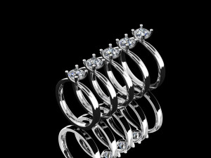 engagement ring 03 3D Model