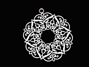 ornament necklace 03 Model 3D