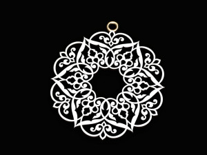 ornament necklace 03 Model 3D