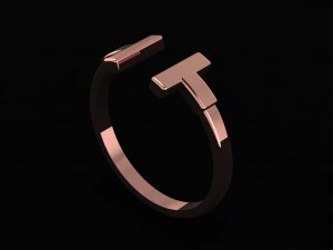 tiffany t ring 3D Model