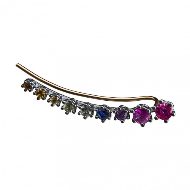 degrade earring Modello 3D .c4d .max .obj .3ds .fbx .stl .blend 