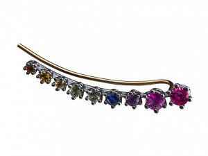 degrade earring 3D Model