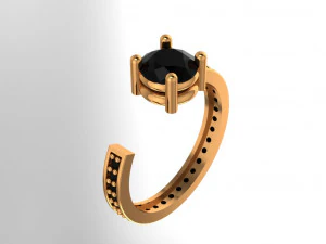 open ring 3D Model