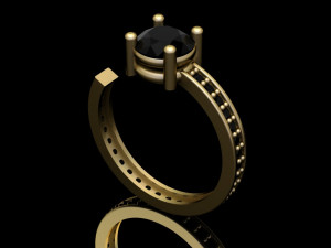 open ring 3D Model