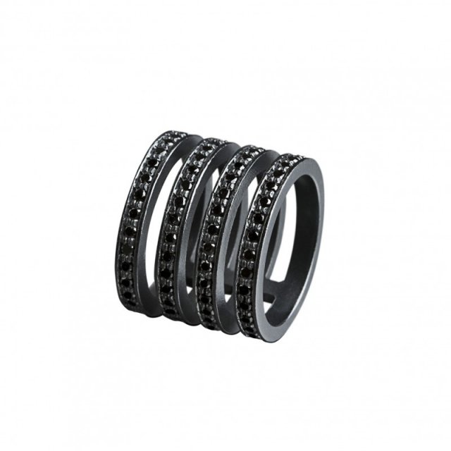 hoops ring 4 hoops 3D Model .c4d .max .obj .3ds .fbx .stl .blend 