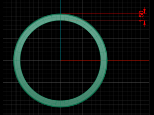 hoops ring 4 hoops 3D Model