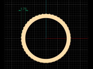 hoops ring 4 hoops 02 3Dモデル