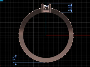 hoop ring 3D Model