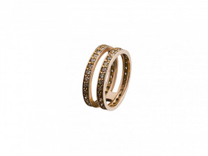 hoops ring 2 hoops Modello 3D