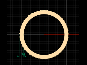 hoops ring 2 hoops 3D Model