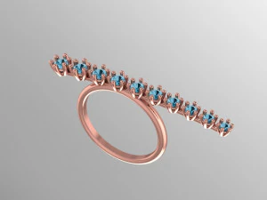 degrade ring 3D Model
