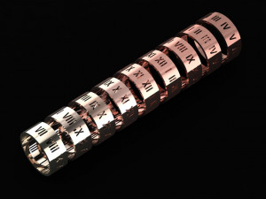 tiffany atlas wide ring 3D-Modell