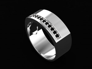 man band ring 3D 모델