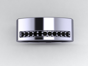 man band ring 3D 모델