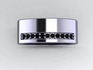 man band ring 3D Model