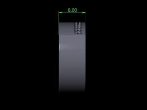 man band ring 3D Model
