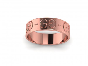 gucci wedding ring Modelo 3D