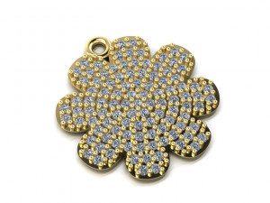 flower necklace 3D Model