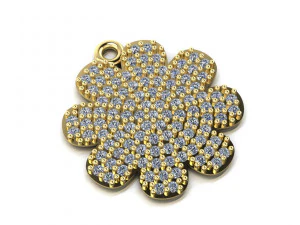 flower necklace 3D Model