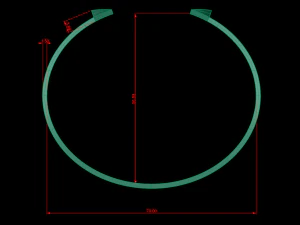 mens bracelets 3D Model