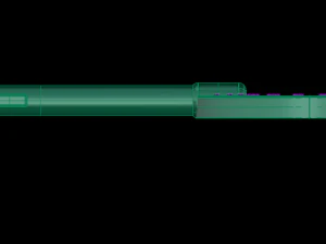 tiffany key pendant 01 3D Model