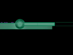 tiffany key pendant 01 3D Model