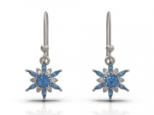 earring 03 3D Print Model