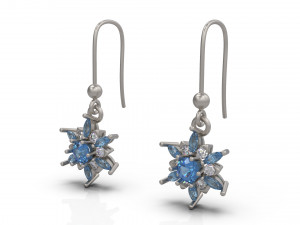 earring 03 3D Print Model