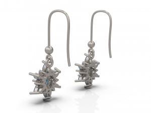 earring 03 3D Print Model