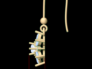 earring 03 3D Print Model