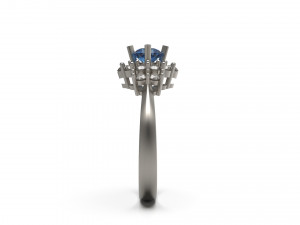 woman ring 01 Model do druku 3D