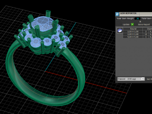 woman ring 01 Model do druku 3D