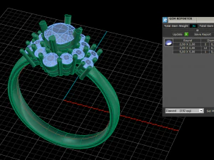 woman ring 01 3D Print Model