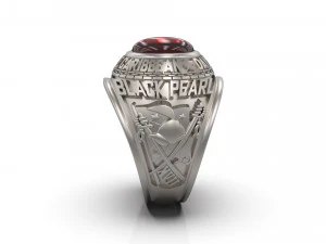 davy jones man signet ring 3D Print Model