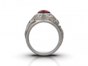 davy jones man signet ring 3D Druckmodell