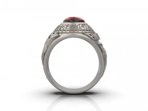 davy jones man signet ring 3D Print Model