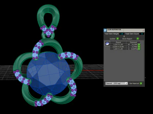 flower pendant 3D Print Model