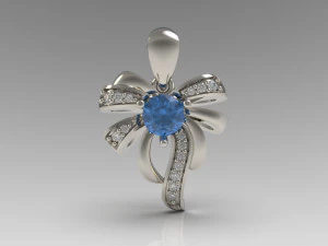 매듭 펜던트 3D 프린트 모델