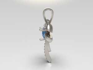 knot pendant 3Dプリントモデル