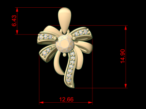 knot pendant 3Dプリントモデル