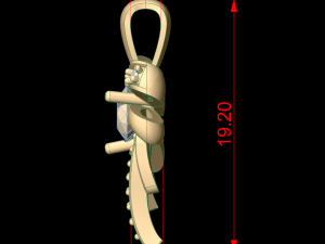 knot pendant 3Dプリントモデル