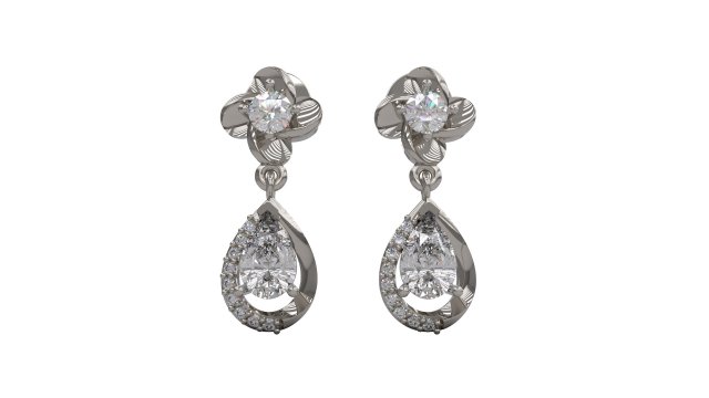 earring 01 3D 打印模型 .c4d .max .obj .3ds .fbx .stl .blend