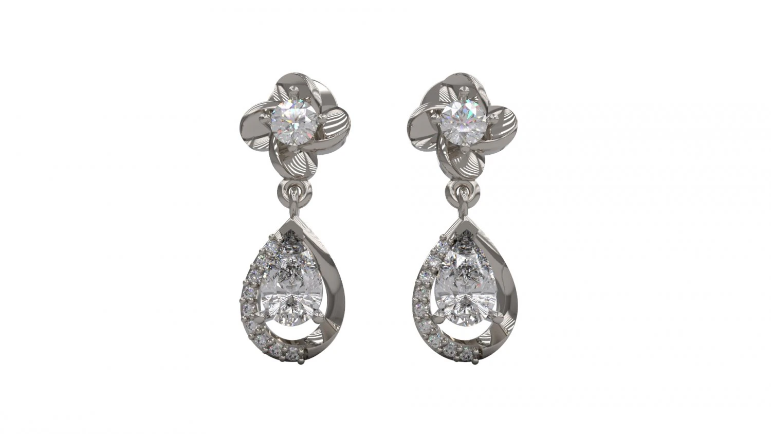 earring 01 3D Print Model .c4d .max .obj .3ds .fbx .stl .blend 