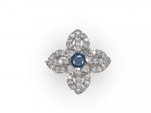 women solitare ring 23 3D Baskı Modeli