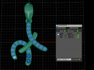 एच पेंडेंट 3D प्रिंट मॉडल