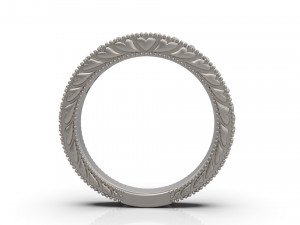woman solitaire ring 25 3D Print Model