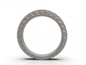 woman solitaire ring 25 3D Print Model