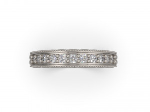 woman solitaire ring 25 3D Print Model