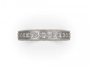 woman solitaire ring 25 3D Print Model