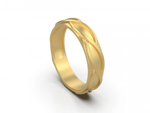 woman solitaire ring 26 3D Print Model